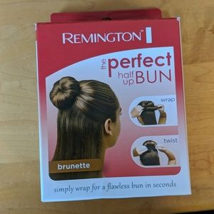 Remington 1 The Perfect Half Up Bun In Brunette